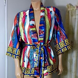 Jolie‎ & Joy Colorful Women's Tunic Top Size L